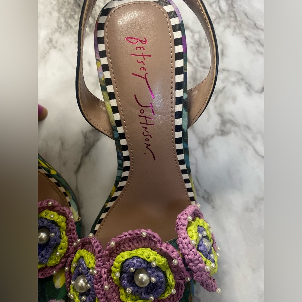 New Betsey Johnson Women Ainsleyy Heeled Sandal - Picture 10 of 15